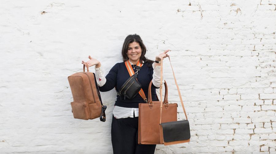 Paulien Wesselink van O My Bag koos voor Fair Trade produceren in India.